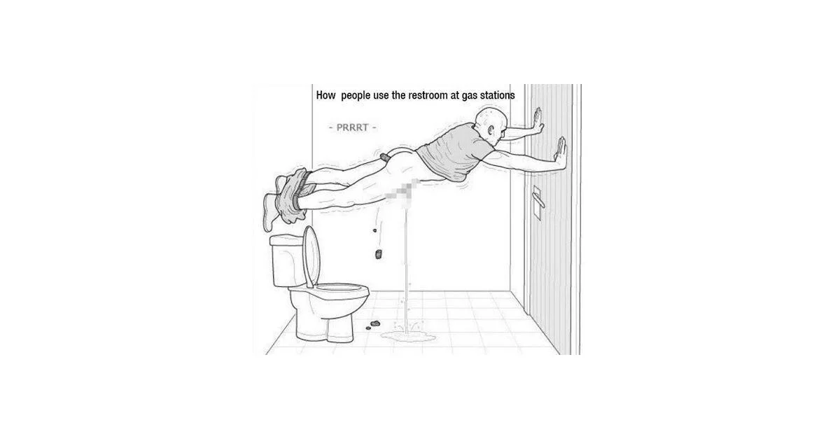 Public restroom orgasm images