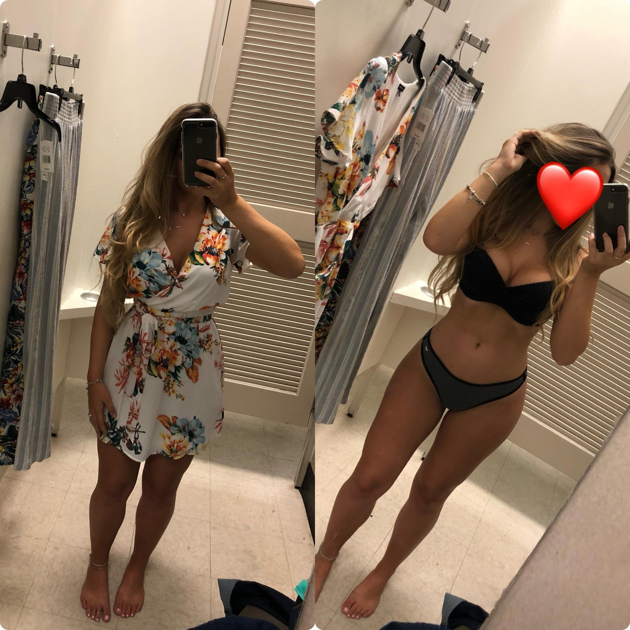 Swimsuit changing room compilation