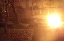 Podpalenie samochodu - Gliwice 2.11.2025