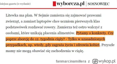 fanmarcinamillera - @fanmarcinamillera: A tutaj w kwestii aborcji xD