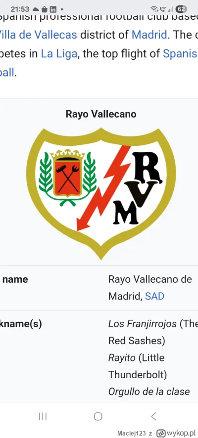 Maciej123 - #laliga #grafikplakal
W naszej polskiej ekstraklasie herby niektórych klu...