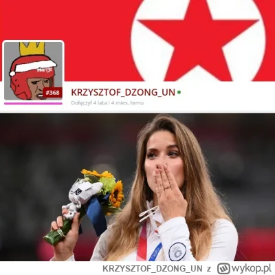 KRZYSZTOFDZONGUN - Dziś tylko rozgrzewka. W finale będzie złoto. Buziaki dla wykopków...