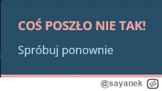 sayanek - @Pepepains: 7 razy próbowałem Tobie dać plusa XD  

Jest dramat, a to dopie...