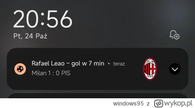 windows95 - czemu Milan gra z pisem? #mecz