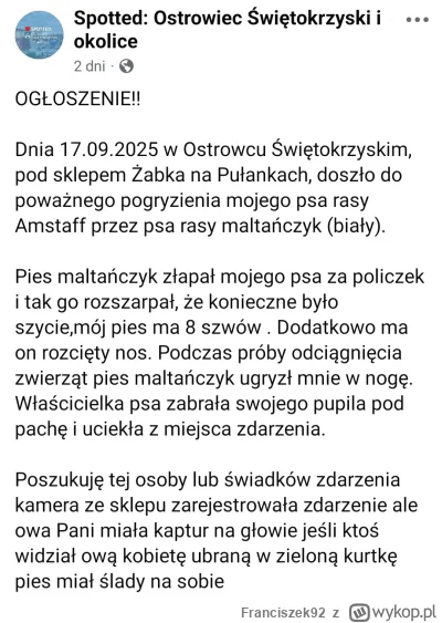 Franciszek92 - Taka sytuacja
#psy #psiarze