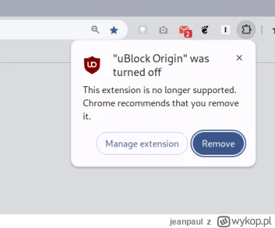 jeanpaul - dopadlo i mnie: uBlock Origin shutdown, smuteczek.

No coz, 
sudo mkdir -p...
