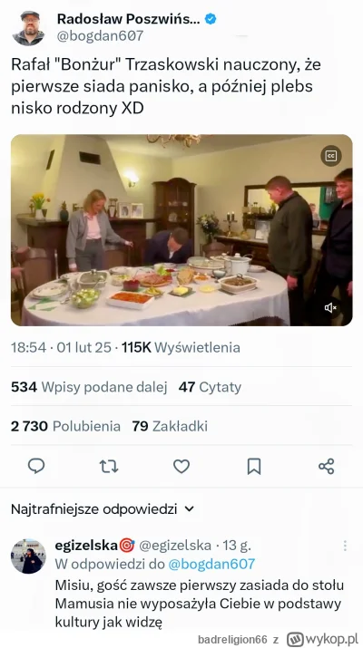 badreligion66 - #polityka Afera jest. Bonżur usiadł pierwszy.