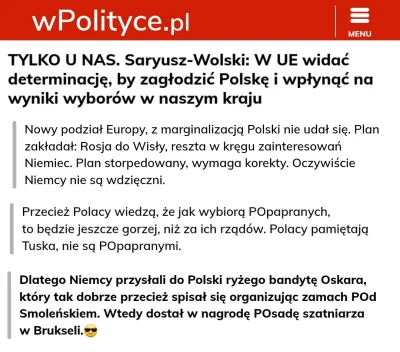 sznioo - KOlejna POrcja KOmentarzy na wPOlityce
#inteligencjawpolitycepl <- tag do ob...