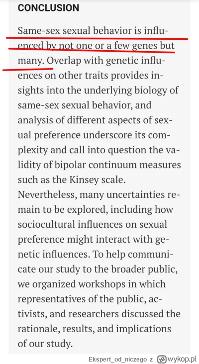 Ekspertodniczego - @Nieboty: 
 homoseksualizm jest problemem środowiskowym, a nie gen...