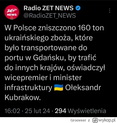 Grooveer - Te transporty musi chronić policja i wojsko
#ukraina #wojna #rosja #polska