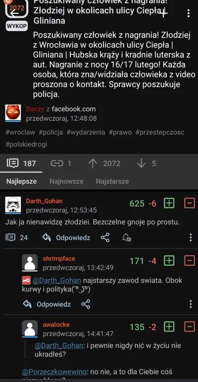 Berkel_88 - W p0laczkowie uważa się, że złodziej to, uwaga, ZAWÓD taki sam jak dekarz...