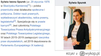 KEjAf - >bo jakoś wyciaganie najpłytszej #!$%@? jak Spurek jakos mi nie pasuje do teg...