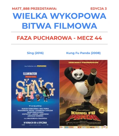 Matt888 - WIELKA WYKOPOWA BITWA FILMOWA - EDYCJA 3!

Tag do obserwacji lub czarnolist...