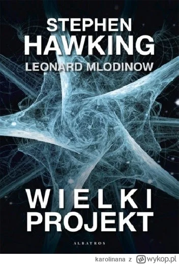 karolinana - 245 + 1 = 246

Tytuł: Wielki Projekt
Autor: Stephen Hawking, Leonard Mlo...