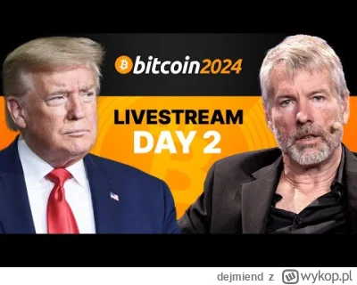 dejmiend - Za chwile wystapienie #trump na konferencji #bitcoin 

https://www.youtube...