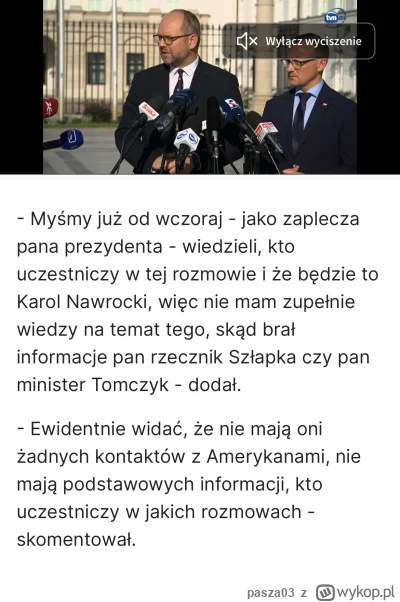 pasza03 - Szłapka i Tomczyk znowu się kompromitują? Stare, znałem #polityka #bekazlew...