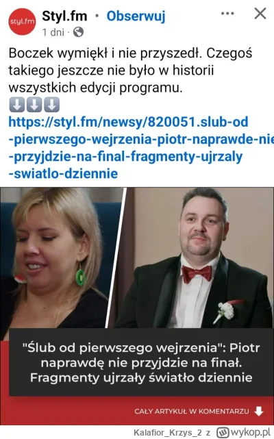 KalafiorKrzys2 - #slubodpierwszegowejrzenia