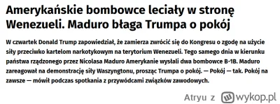 Atryu - #ukraina Czy Wenezuela to nie jest czasem najbliższy sojusznik potężnej Rosji...