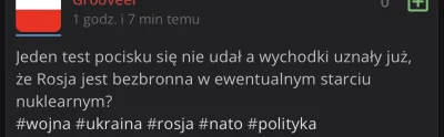 robertkk - Ale my to wiedzieliśmy już przed testami ( ͡° ͜ʖ ͡°)

#ukraina #rosja #woj...