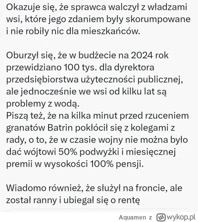 A.....n - Kilka faktów o incydencie granatowym, a w sumie o gościu który go dokonał. ...