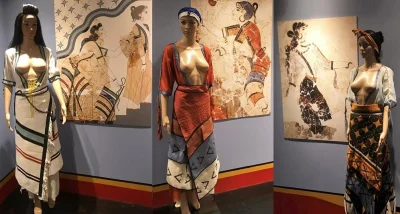 drSkorzewski - @obywatel-mike: Zrekonstruowany ubiór kobiet z kultury minojskiej ( ͡°...