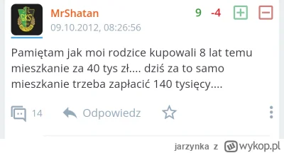 jarzynka - #nieruchomosci Pamiętam jak rodzice @MrShatan kupowali mieszkanie za 40k 2...