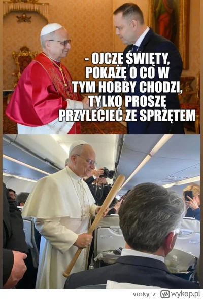 vorky - Papież wziął sobie rade Prezydenta do serca ( ͡°( ͡° ͜ʖ( ͡° ͜ʖ ͡°)ʖ ͡°) ͡°)

...