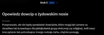 framugabezdrzwi - @WaveCreator: spróbuj nielewackiego ai od orędownika wolności słowa...