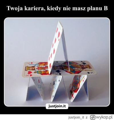 justjoin_it - Pamiętajcie, kiedy jest dobrze, to jest dobrze, ale nie zaszkodzi mieć ...