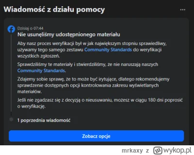 mrkaxy - >nie narusza standardów społeczności Facebooka

@hellfirehe: Zgłosiłem i po ...