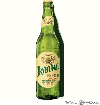 TeYot - @bylem_simpem Trybunał Export, mocno chmielowy i goryczkowy. Polecam i pozdra...