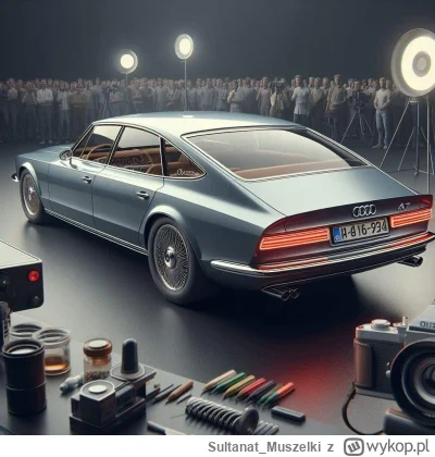 Sultanat_Muszelki - Gdyby Audi a7 concept zaprojektowano w latach osiemdziesiątych

#...