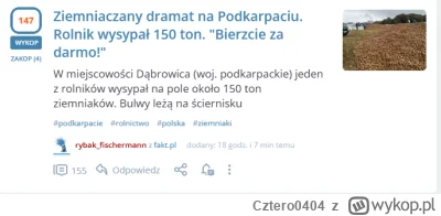 Cztero0404 - Coś tutaj nie gra ewidentnie, a więc żadna sieć handlowa duża, fabryka c...