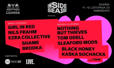 damienbudzik - Tom Odell wystąpi na Inside Seaside Festivalu 12 listopada 2023 w Gdań...