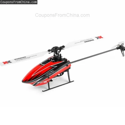 n____S - ❗ XK K110S Brushless 3D6G RC Helicopter BNF with 3 Batteries
〽️ Cena: 77.99 ...