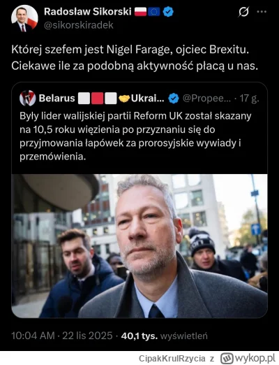 CipakKrulRzycia - #polityka #brexit #polexit #pytanie
...i komu?