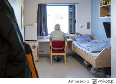 Ustrojstwo - Cela w Norweskim więzieniu. #norwegia #więzienie #ciekawostki