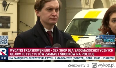 Zenzowaty - Sadomasochistyczny gej fetyszysta?

#heheszki #polityka #tvrepublika