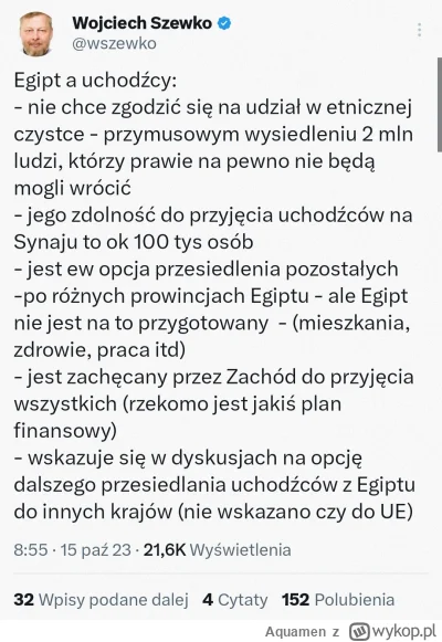 Aquamen - Pewna "polska" gazeta już robi podłoże pod "świeżą krew". Izrael zyska sobi...