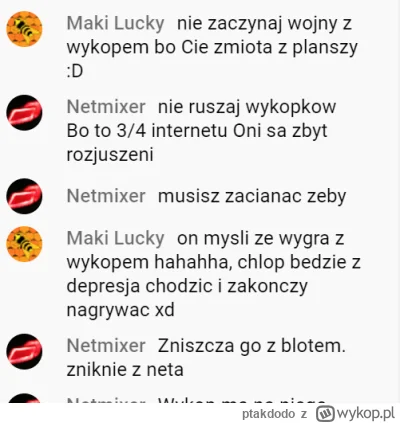 ptakdodo - My hejtery nikogo nie niszczymy, my tylko ukazujemy tą prawdziwą twarz tyc...