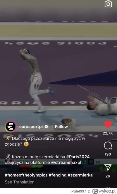 Pufet997 - #paryz2024 oficjalne konto euro sport. 

“Dlaczego pszczelarze nie mogą ży...