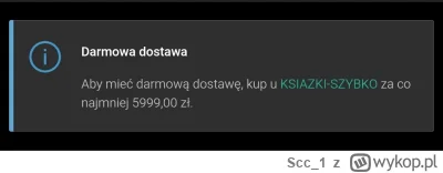 Scc_1 - Ale perełkę trafiłem, trzeba zrobić zakupy za 6k PLN żeby Paczkomat był grati...