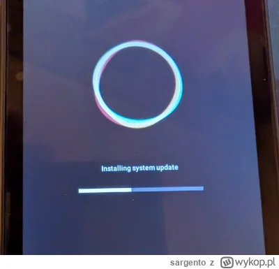 sargento - #android 
W której wersji był taki ekran podczas update?