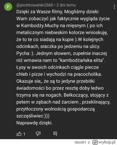dizel81 - Ci co są teraz u Gapy ucieczka w tropiki, coś im ta Kambodża nie służy, jak...