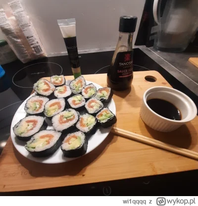 wi1qqqq - #gotujzwykopem #jedzzwykopem #sushi
2x w życiu robiłem, zjadlby ktoś czy ch...