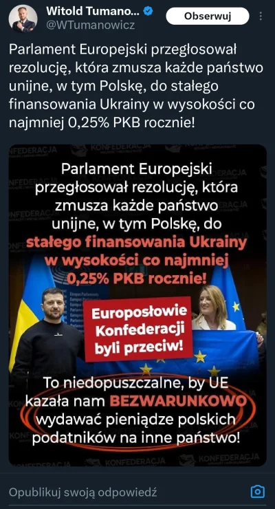 IdillaMZ - Straszne!

 Pomagamy sobie utrzymujac bufor od Rosji.
Lepiej wydawac 8 mld...