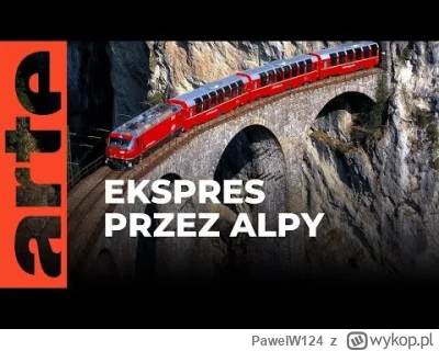 PawelW124 - #pociagi #pociagiboners #kolej #architektura #budownictwo #alpy #szwajcar...