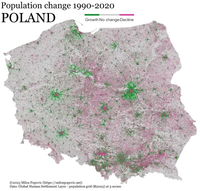 Lifelike - #graphsandmaps #polska #demografia #mapy #ciekawostki #kartografiaekstrema...
