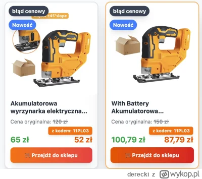 derecki - Komu wyrzynarkę w cebulowej cenie?( ͡° ͜ʖ ͡°)
a po więcej okazji z aliexpre...