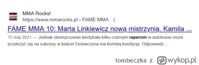 tombeczka - @pasatamatata: Obcowanie z raperami to jest to jednak coś, co może przycz...